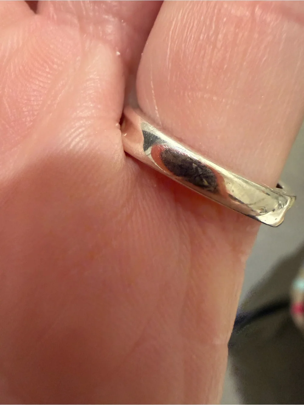 Authentic Sterling Silver Opal Mosaic Ring – Size 6